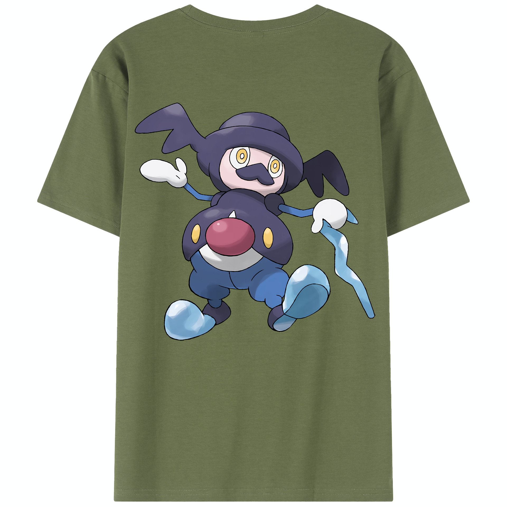 （画像用） ポケットモンスター Pokémon 綿100％半袖Tシャツ（背面プリント）